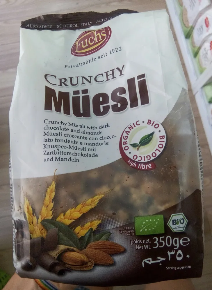 Crunchy Müesli con chocolate