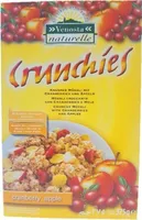 Crunchies cranberries e mele