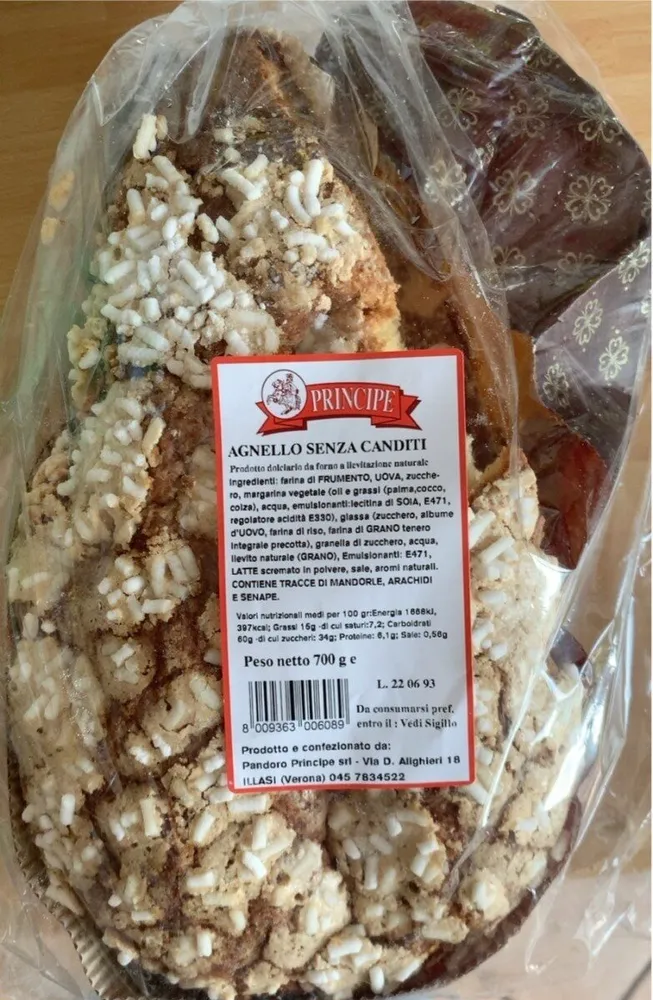 Agnello senza canditi