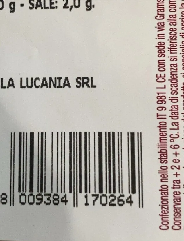 Prosciutto cotto