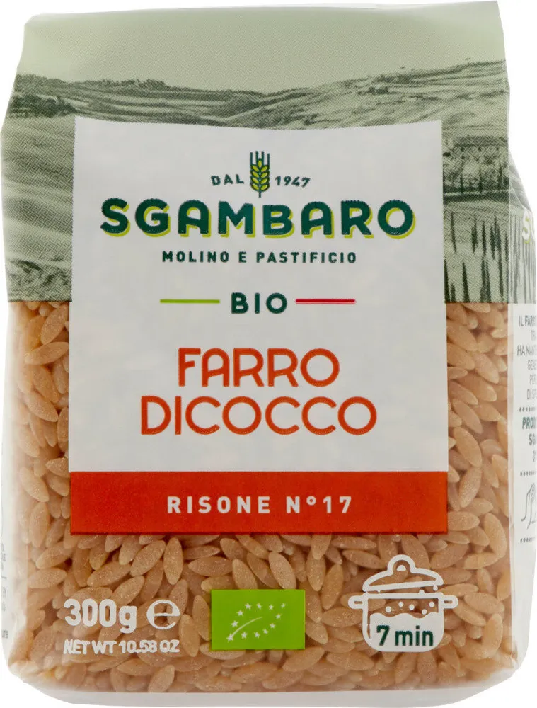 Farro dicocco risone n°17