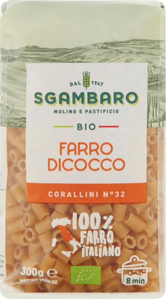 Farro dicocco corallini n°