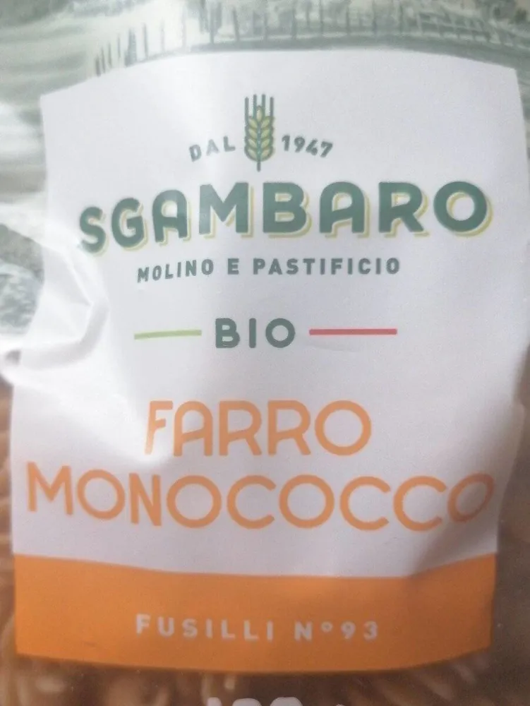 Fusilli farro monococco