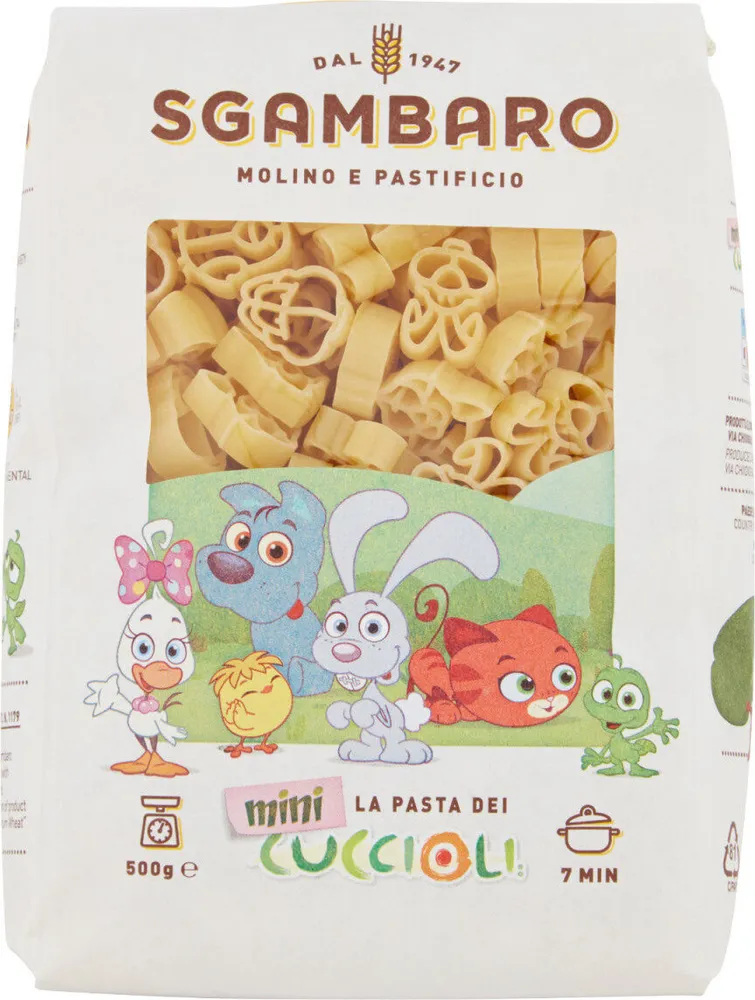 La pasta dei mini cuccioli