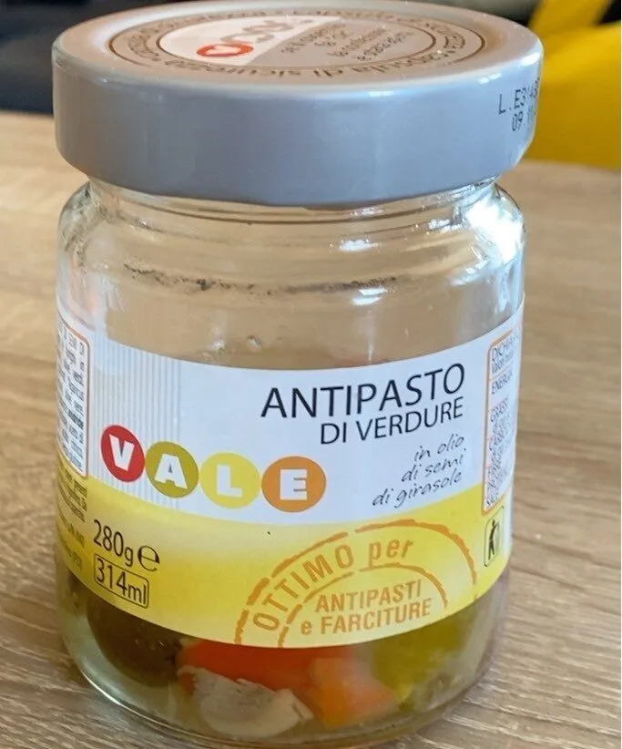 Antipasto di verdure