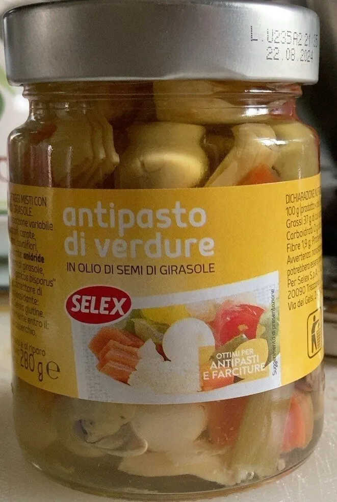 Antipasto di verdure
