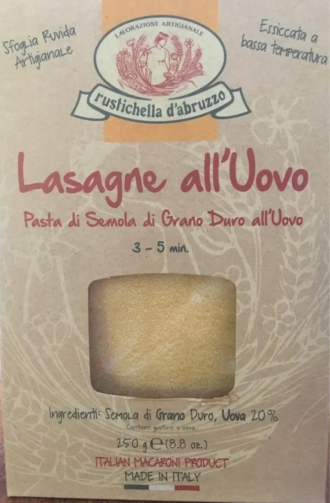 Lasagne all'uovo