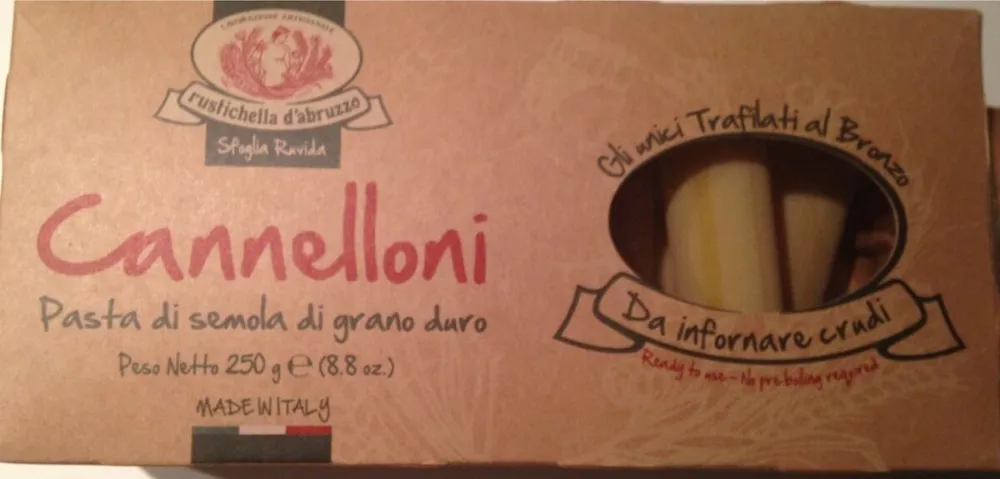 Cannelloni bi rigati