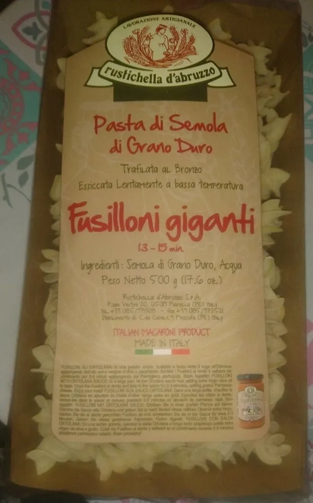 Fusilloni giganti