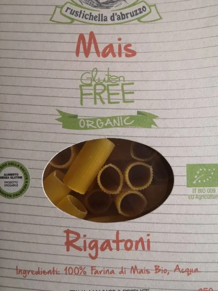 Rigatoni di mais