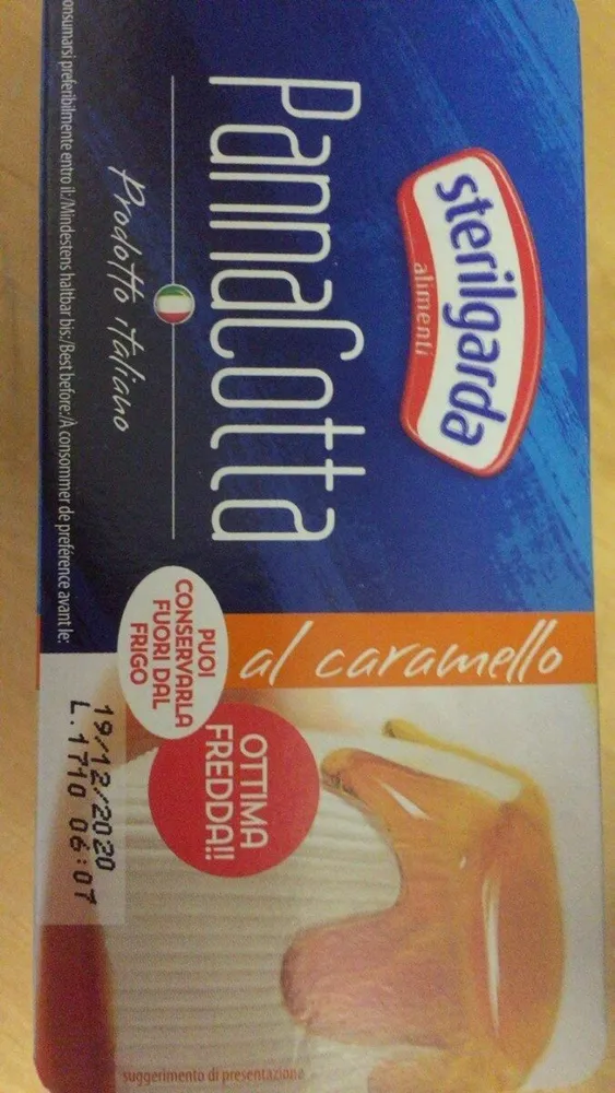 Panna cotta al caramello