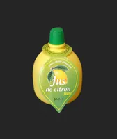 Jus de citron jaune à base de concentré