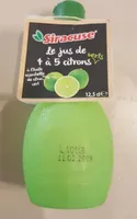 Le jus 4 a 5 citrons verts