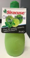 Jus de citron vert à la menthe