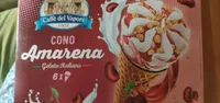 Gelato cono all'amarena