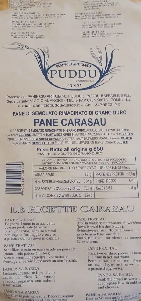 Pane carasau