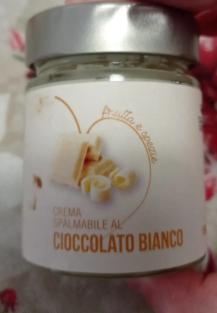 Crema spalmabile al cioccolato bianco