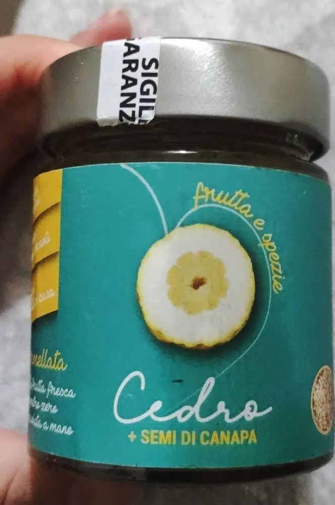 Marmellata cedro + canapa