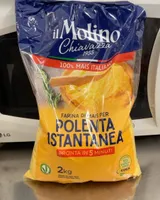 Farina di mais per polenta istantanea