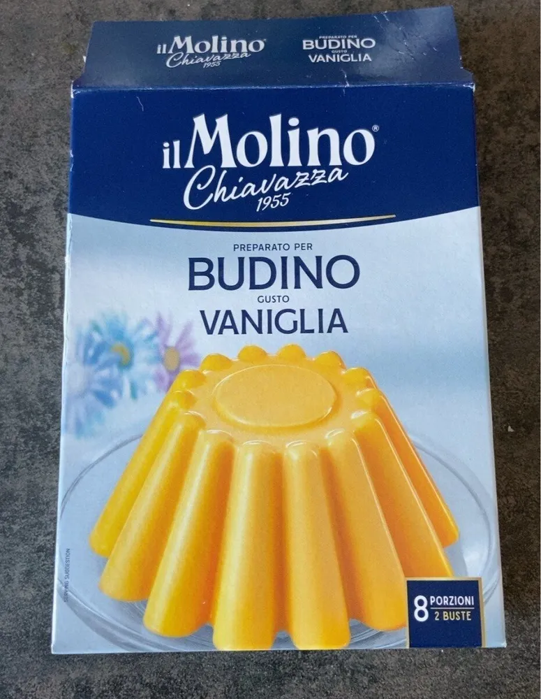 preparato per budino gusto vaniglia
