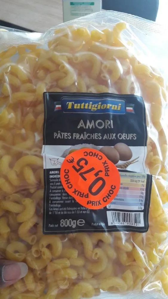 pâtes fraîches aux oeufs