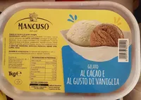 Gelato cacao e vaniglia
