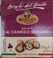 Gelato al cannolo siciliano