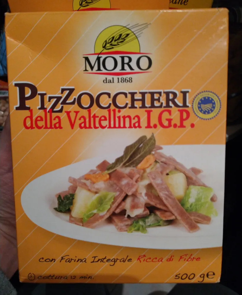 Pizzoccheri della Valtellina I.G.P. con farina integrale