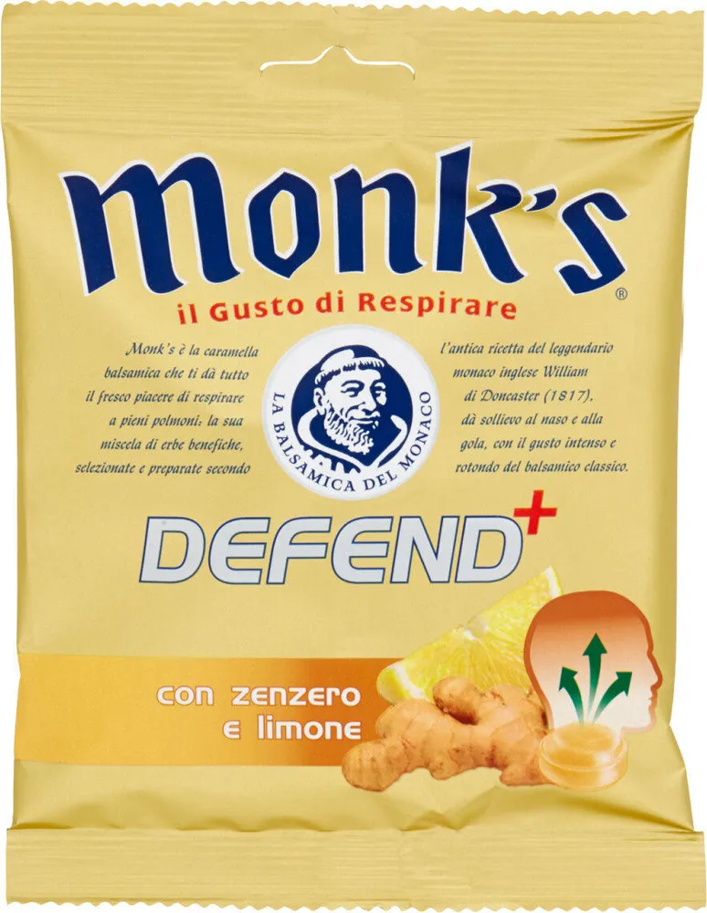 Defend⁺ con zenzero e limone