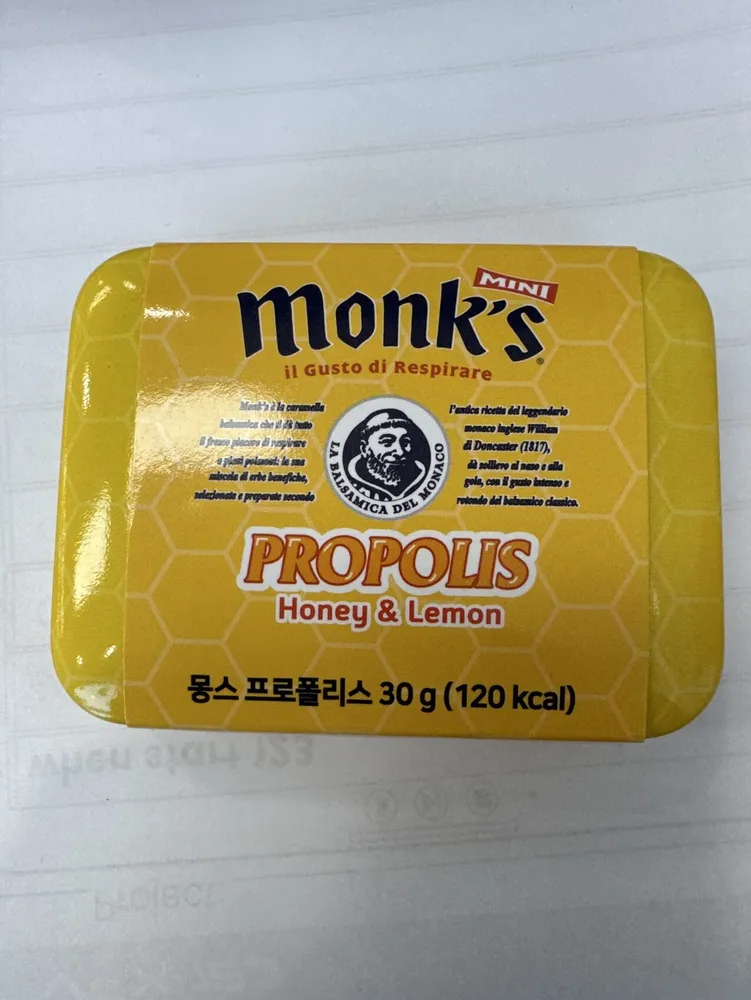 Propolis Honey And Lemon Candies