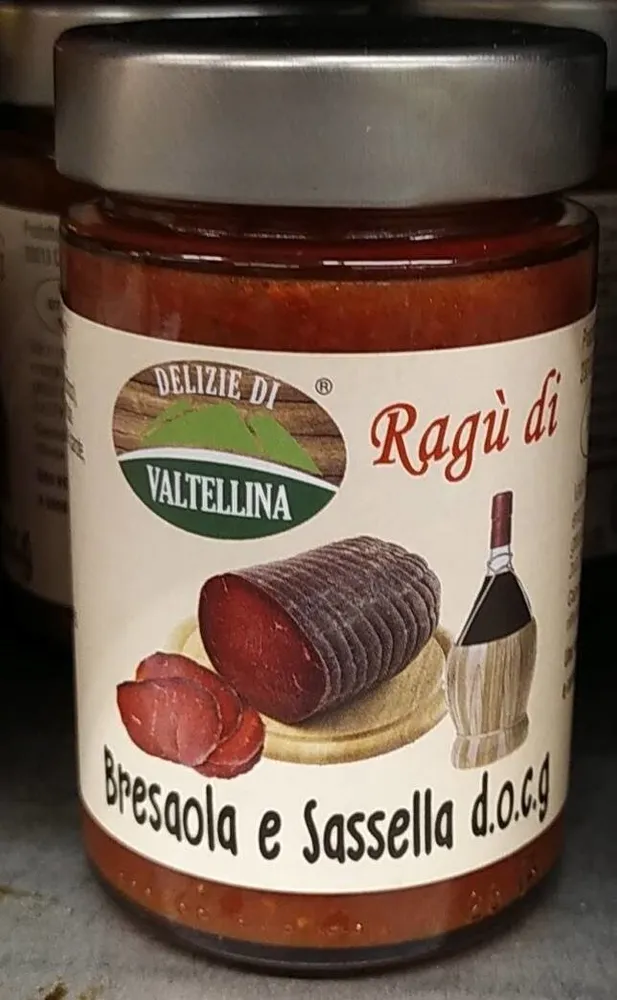 Ragù di bresaola e Sassella docg