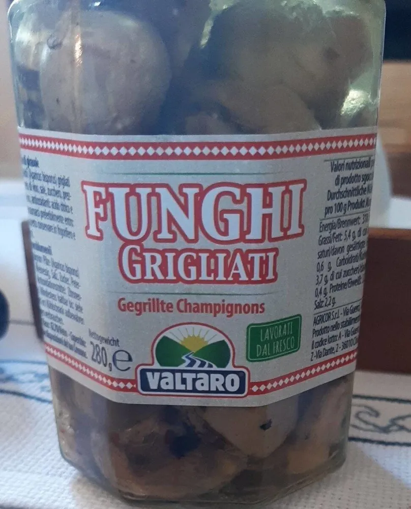 Funghi grigliati