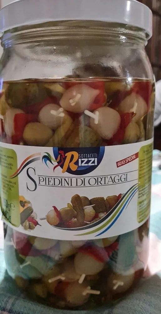 Spiedini di ortaggi