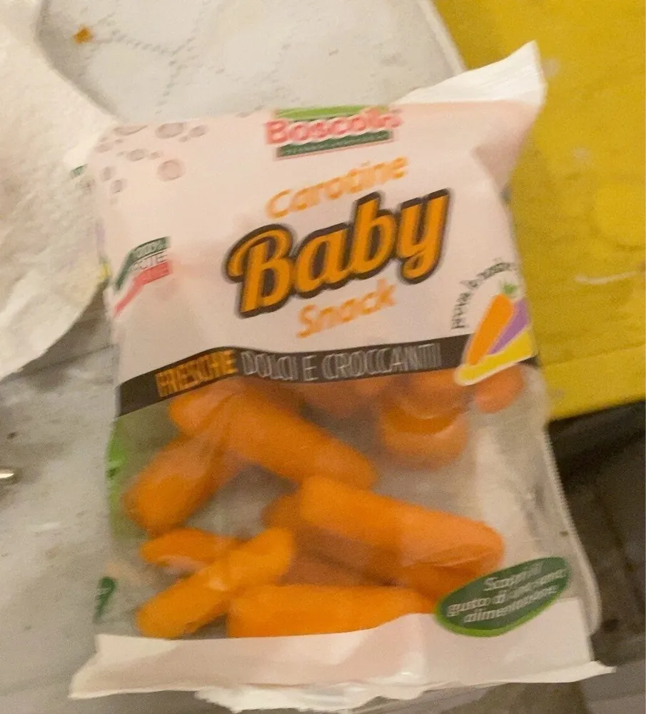 Carotine baby snack