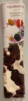 Torrone tenero frutti di bosco