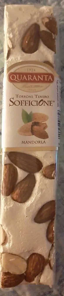 Torrone tenero alla mandorla