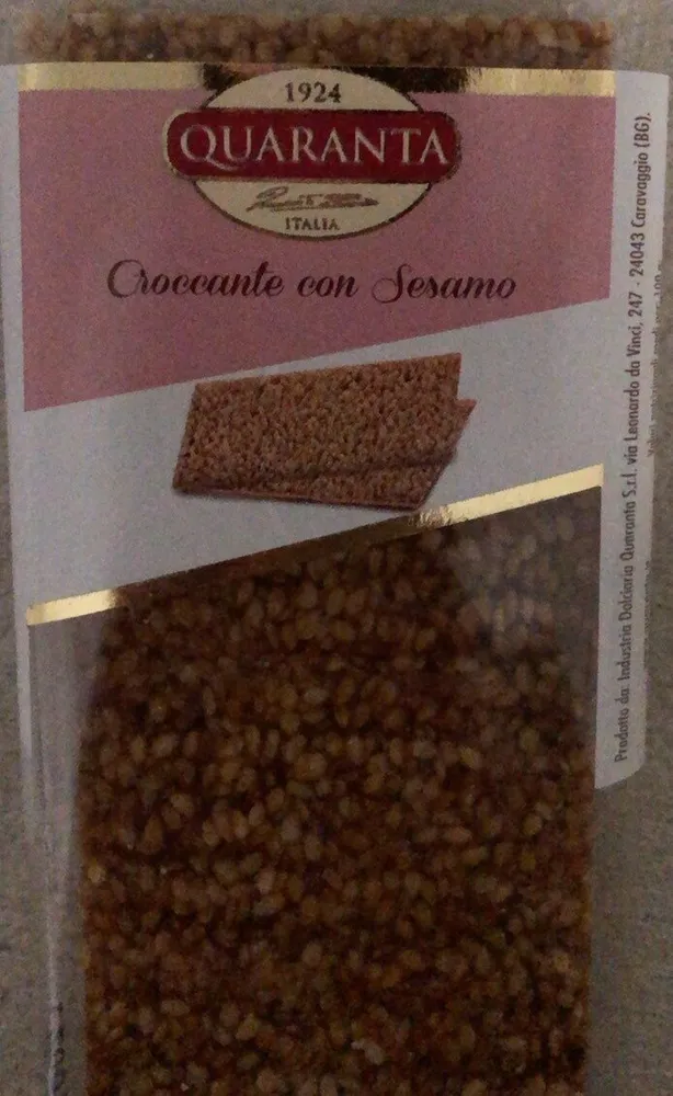Croccante con sesamo