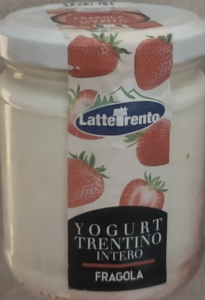 Yogurt Trentino intero fragola