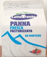 Panna fresca partorizzata