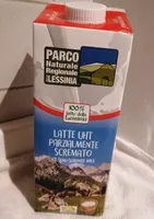 Latte uht parzialmente scremato