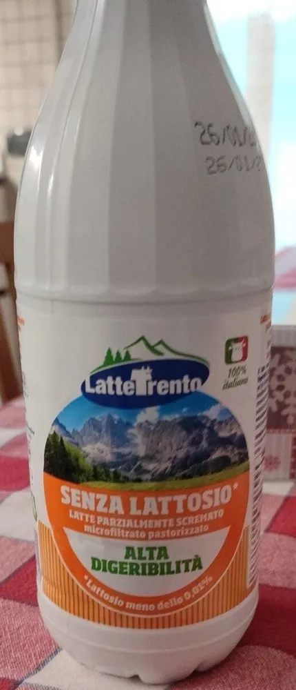 Latte senza lattosio