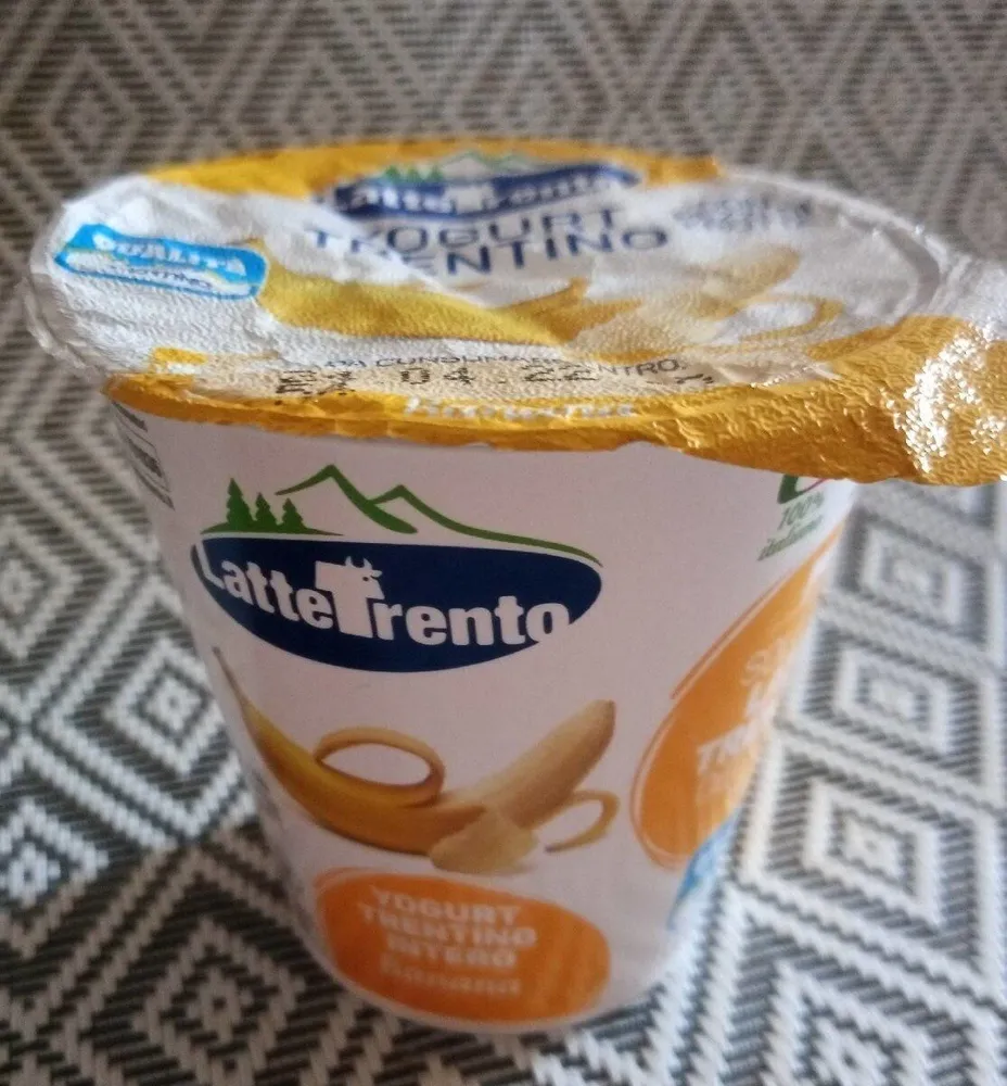 Yogurt trentino intero banana