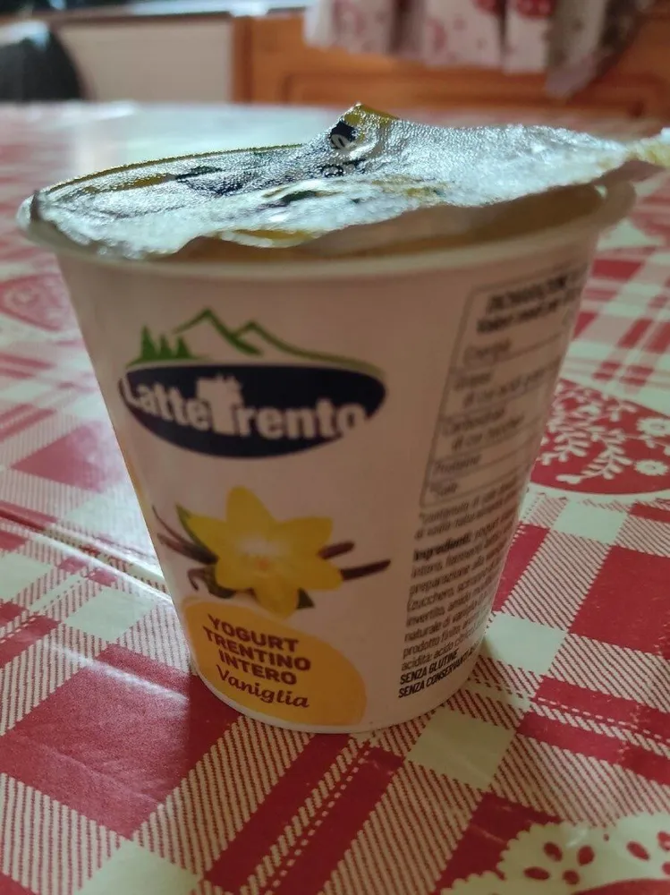 Yogurt trentino intero vaniglia