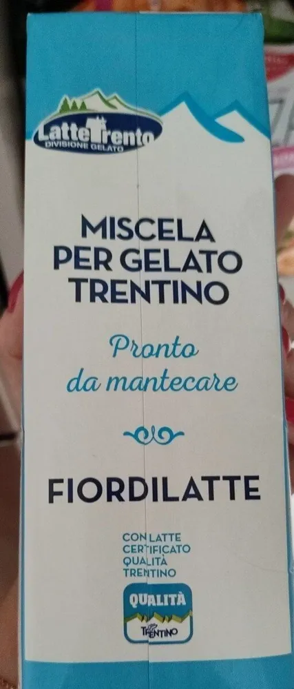 Miscela per gelato
