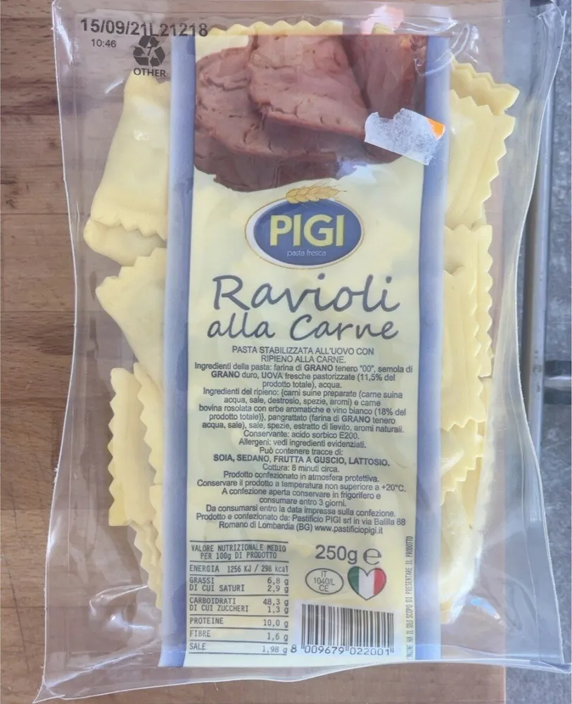 Ravioli alla carne