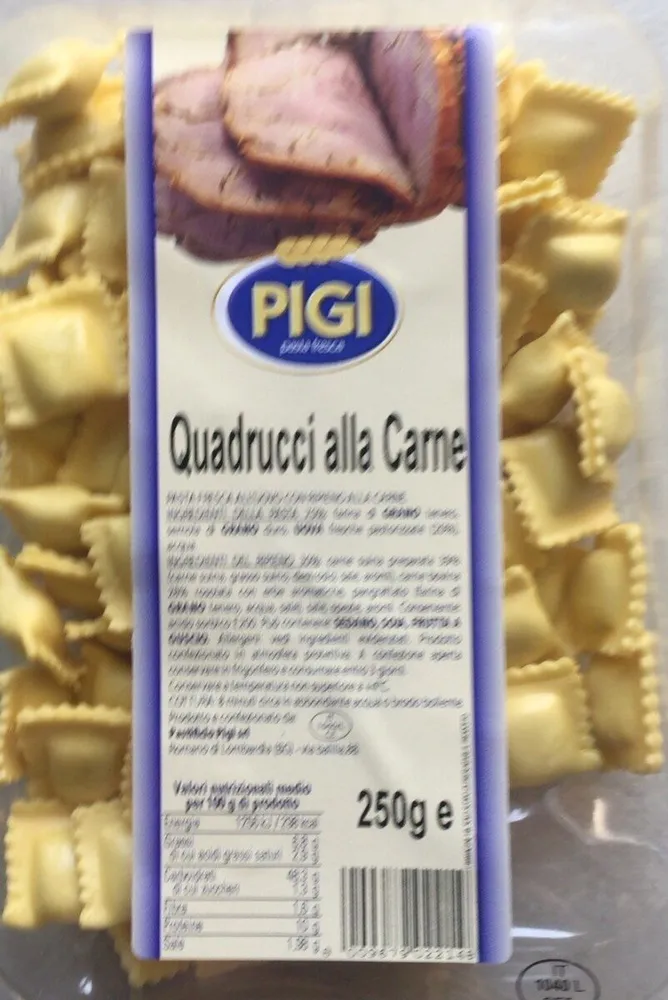 Quadrucci alla carne