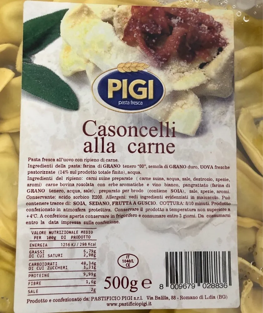 Casoncelli alla carne
