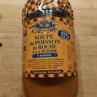 Soupe de poisson de roche à la sétoise