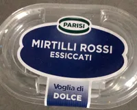 Mirtilli rossi essicati