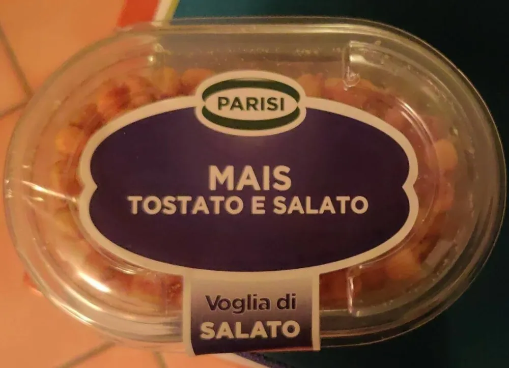 Mais tostato e salato
